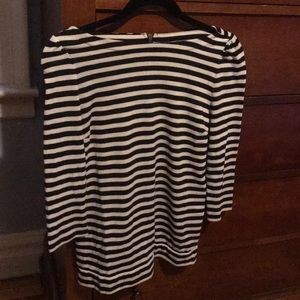 Ann Taylor Loft Medium Petite stripe shirt